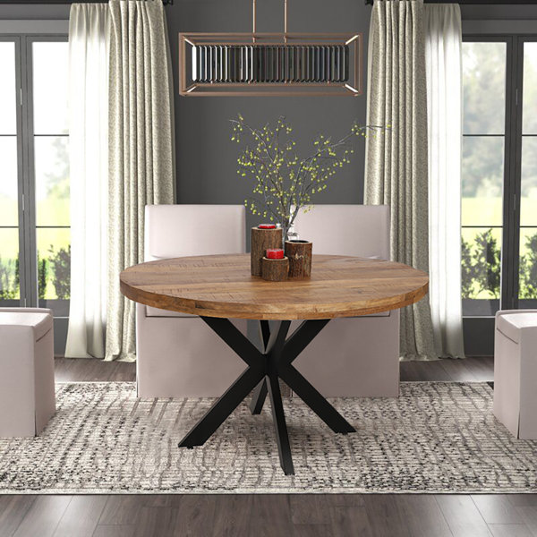 Jaipur Furniture Ltd Solid Wood Dining Table Wayfair.co.uk